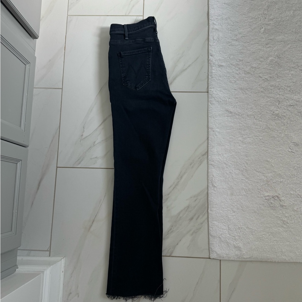 MOTHER Women's Dark Straight Leg Jeans